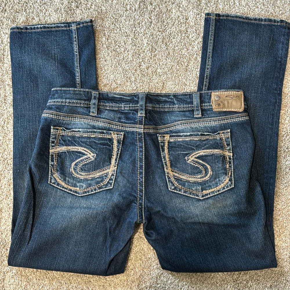 Silver aiko boot cut jean